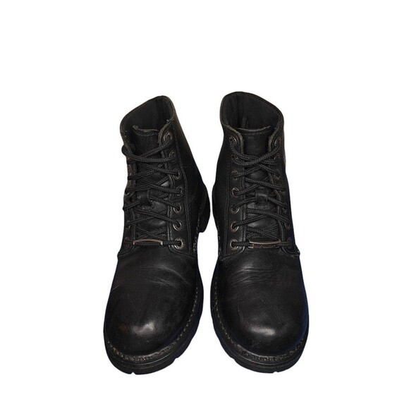 👢 Timberland Women’s Leather Lace-Up Ankle Boots Black Size 5.5 👢 - Picture 5 of 8